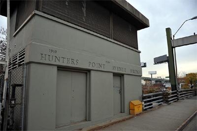 hunter's point bridge entrrance